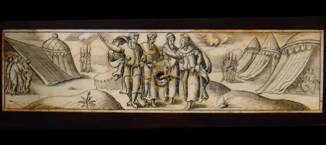 Cabinet du XVII ème siècle
