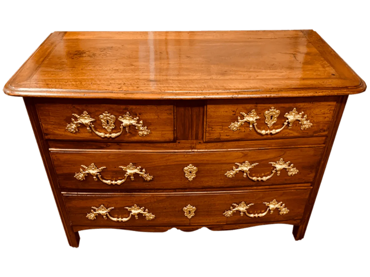 Après restauration. Commode d'époque Louis XIV Après restauration. Restauration à Paris - Vincennes d'une commode d'époque Louis XIV