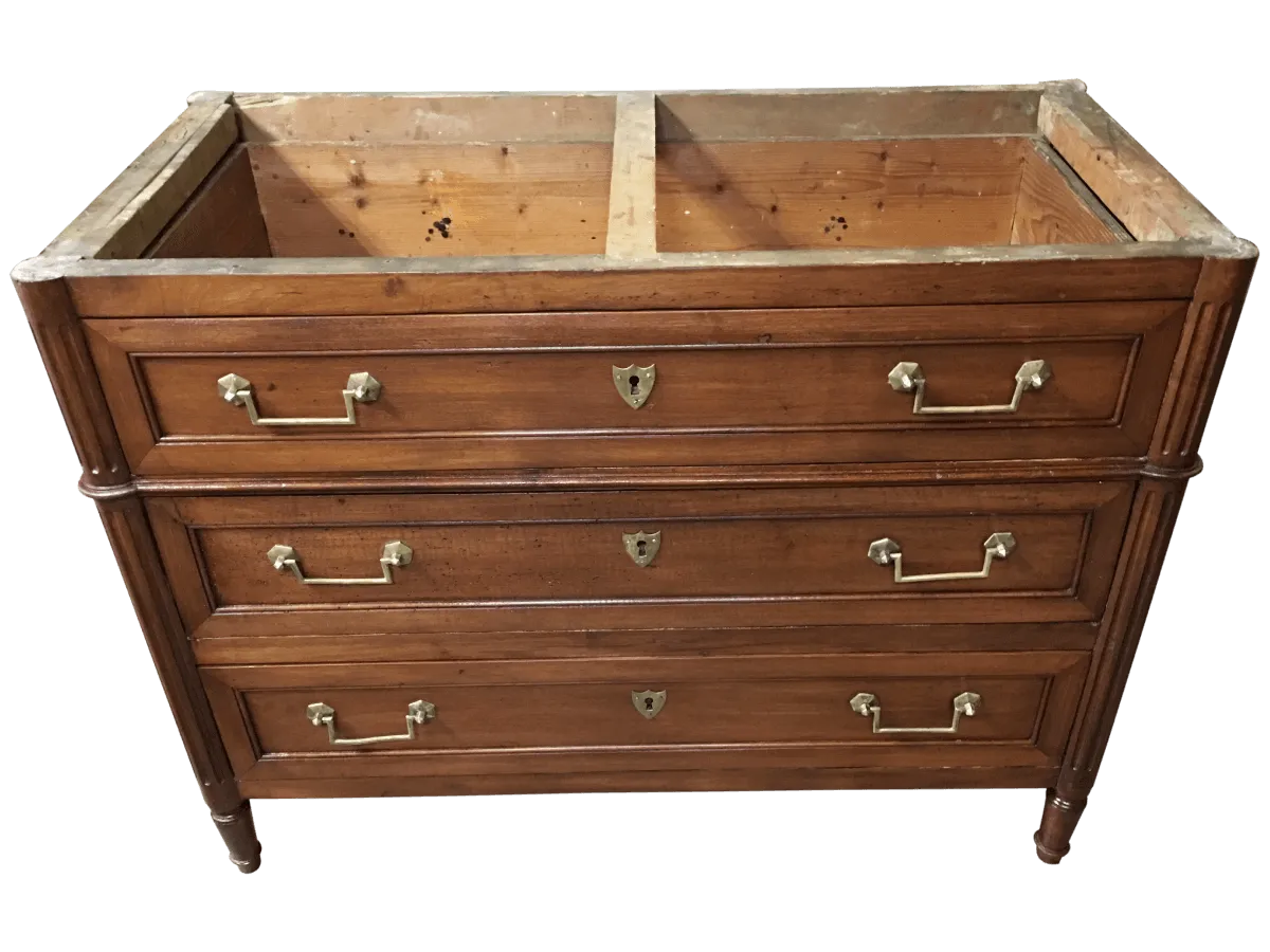Après restauration. Commode Louis XVI Après restauration. Commode Louis XVI