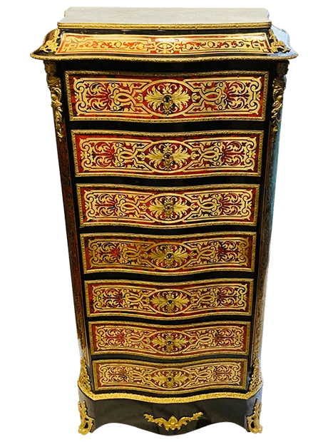 Après restauration. Secrétaire d'époque Napoléon III Après restauration. Restauration à Paris - Vincennes d'un secrétaire d'époque Napoléon III